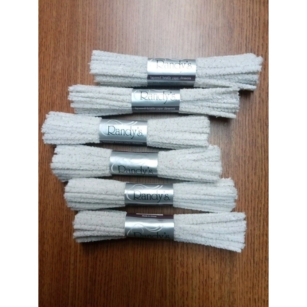 6 Bundles 44 Count Randy's Tapered Soft Cleaners